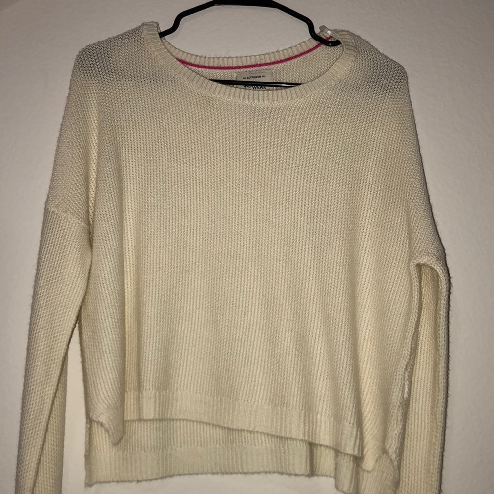 Cream Sweater